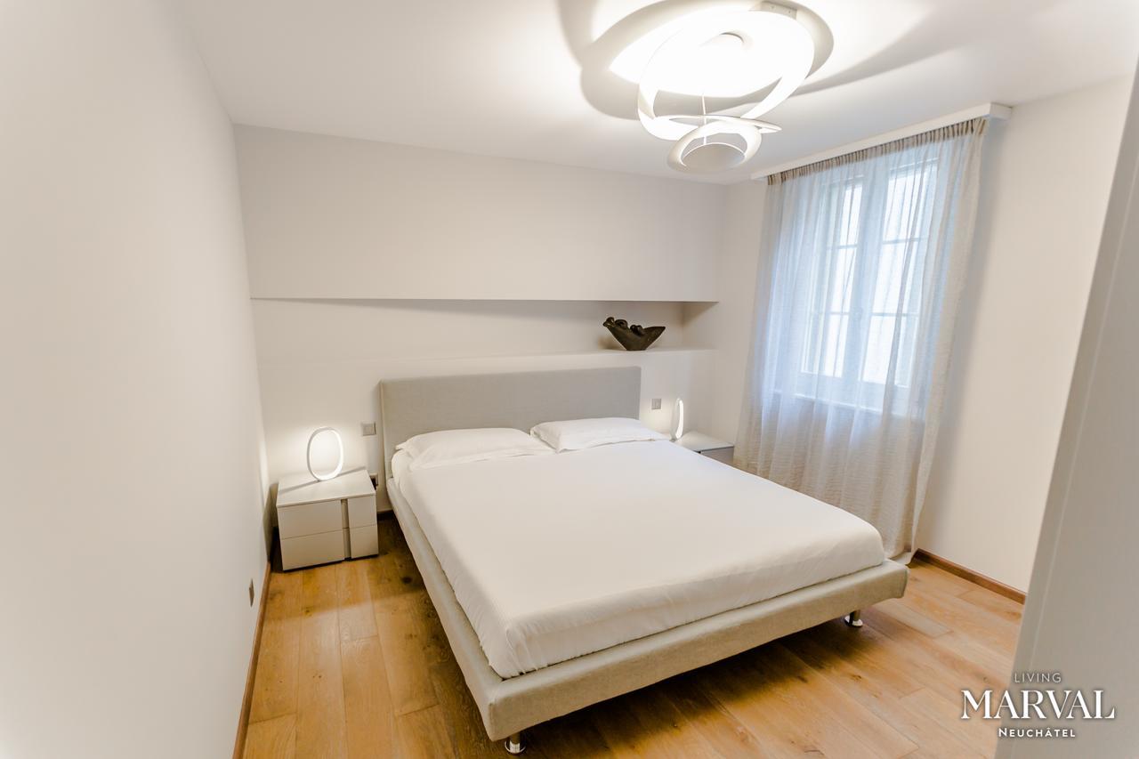 Les Galeries Marval Apart otel Neuchâtel Dış mekan fotoğraf